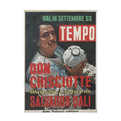 Manifesto pubblicitario “Tempo”, anni ’70, stampa Amilcare Pizzi di Milano