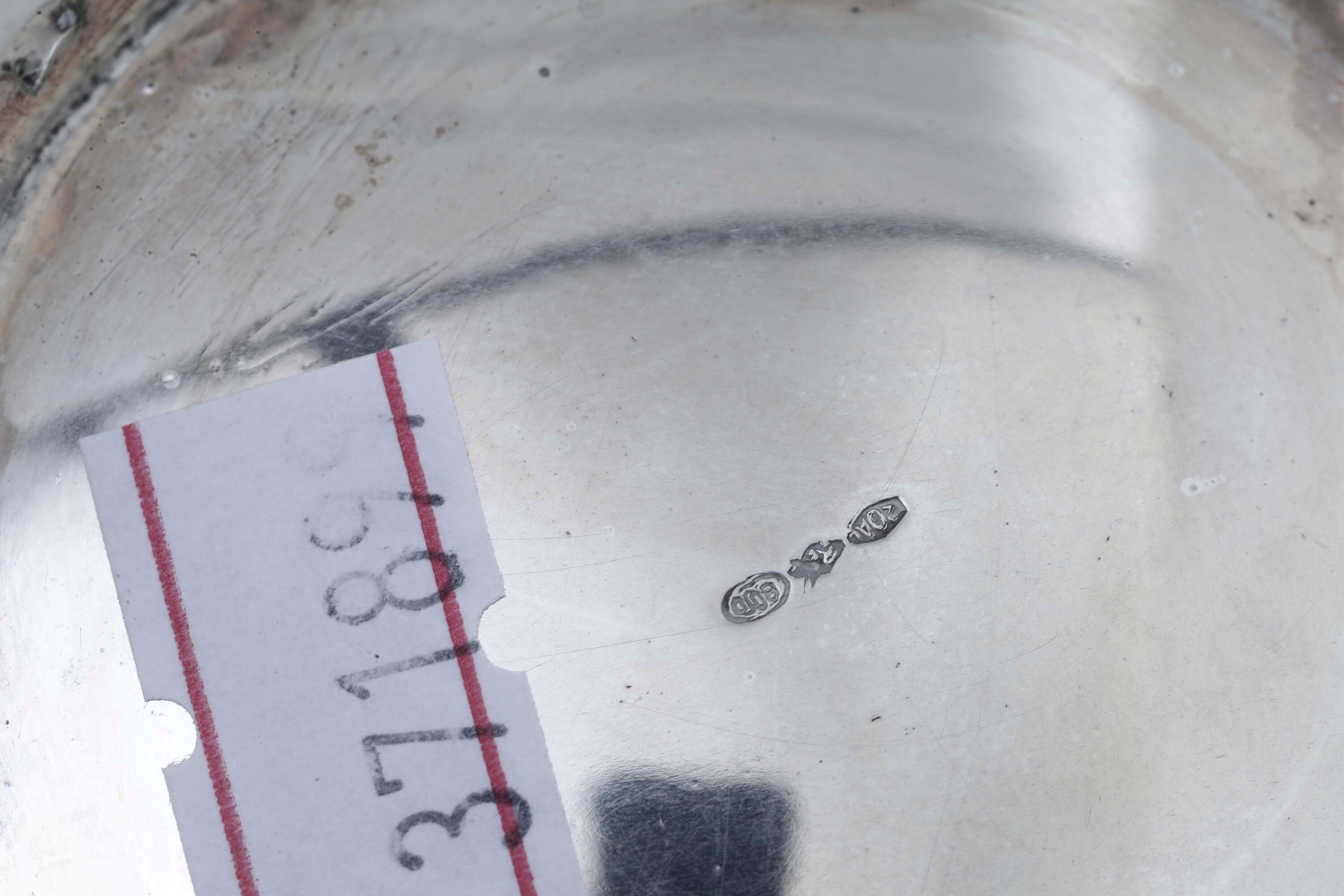 Servizio da tè e caffè neobarocco, argento fuso e sagomato, XX secolo