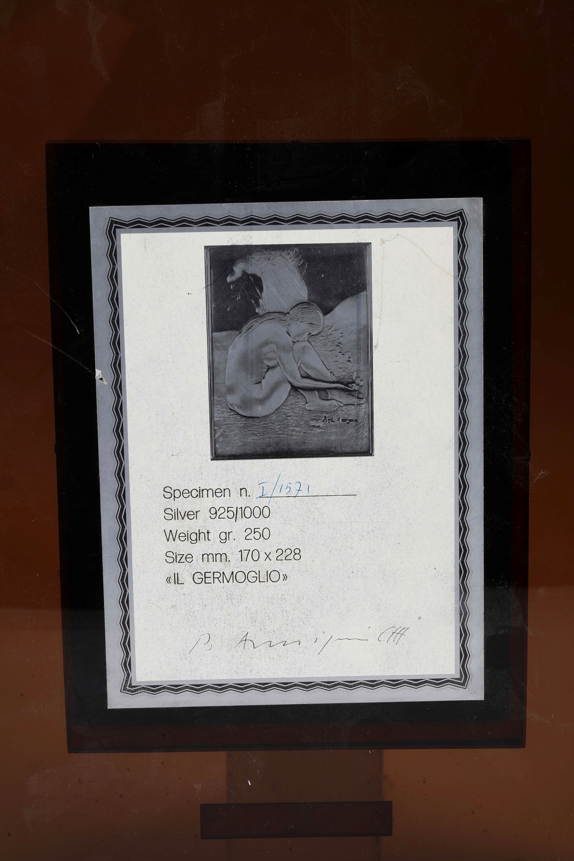 Pietro Annigoni - Il Germoglio (gr. 250), serie 1/1571
