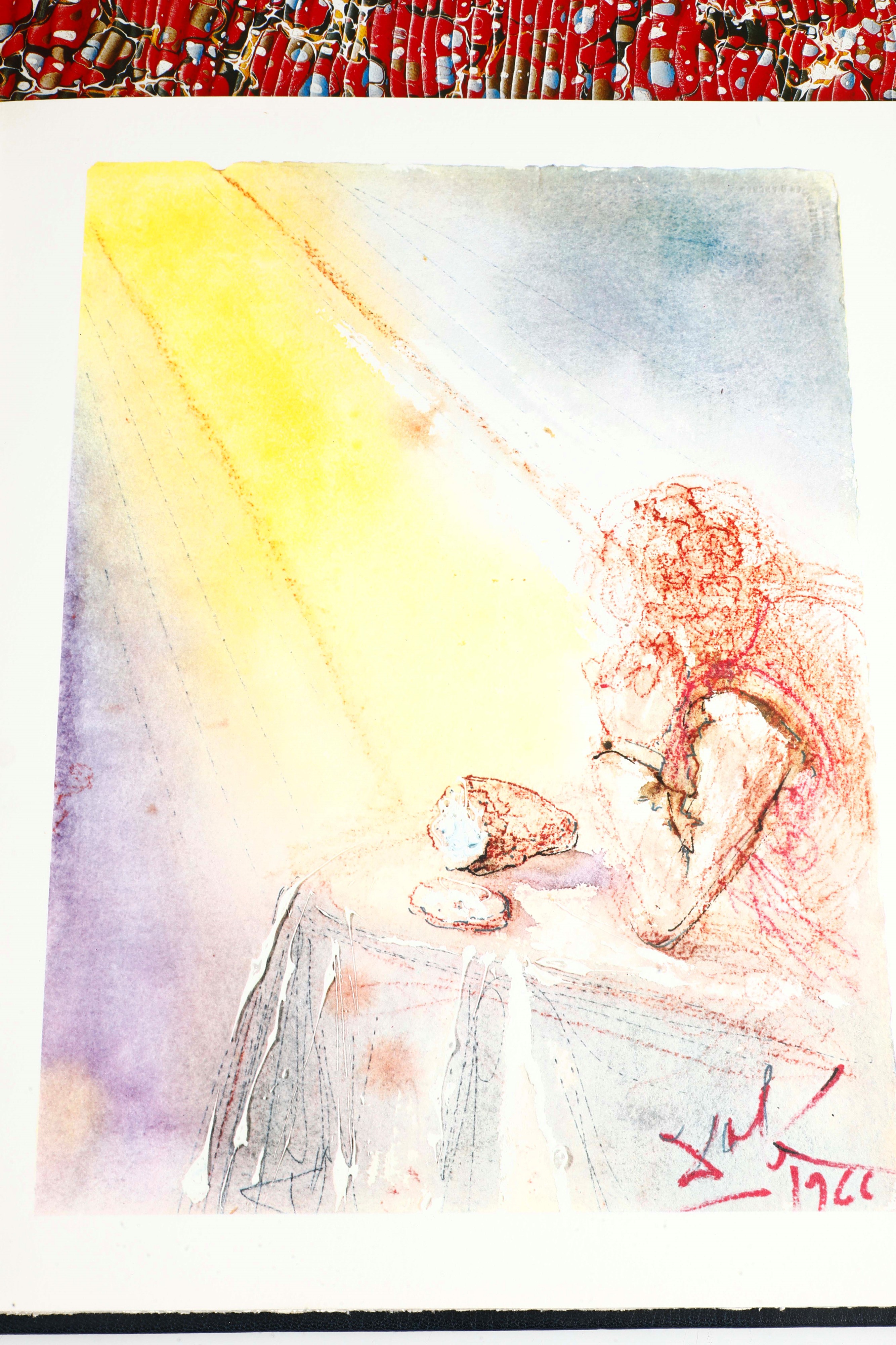 Salvador Dalì, Prova di testa autografata «Pater Noster»