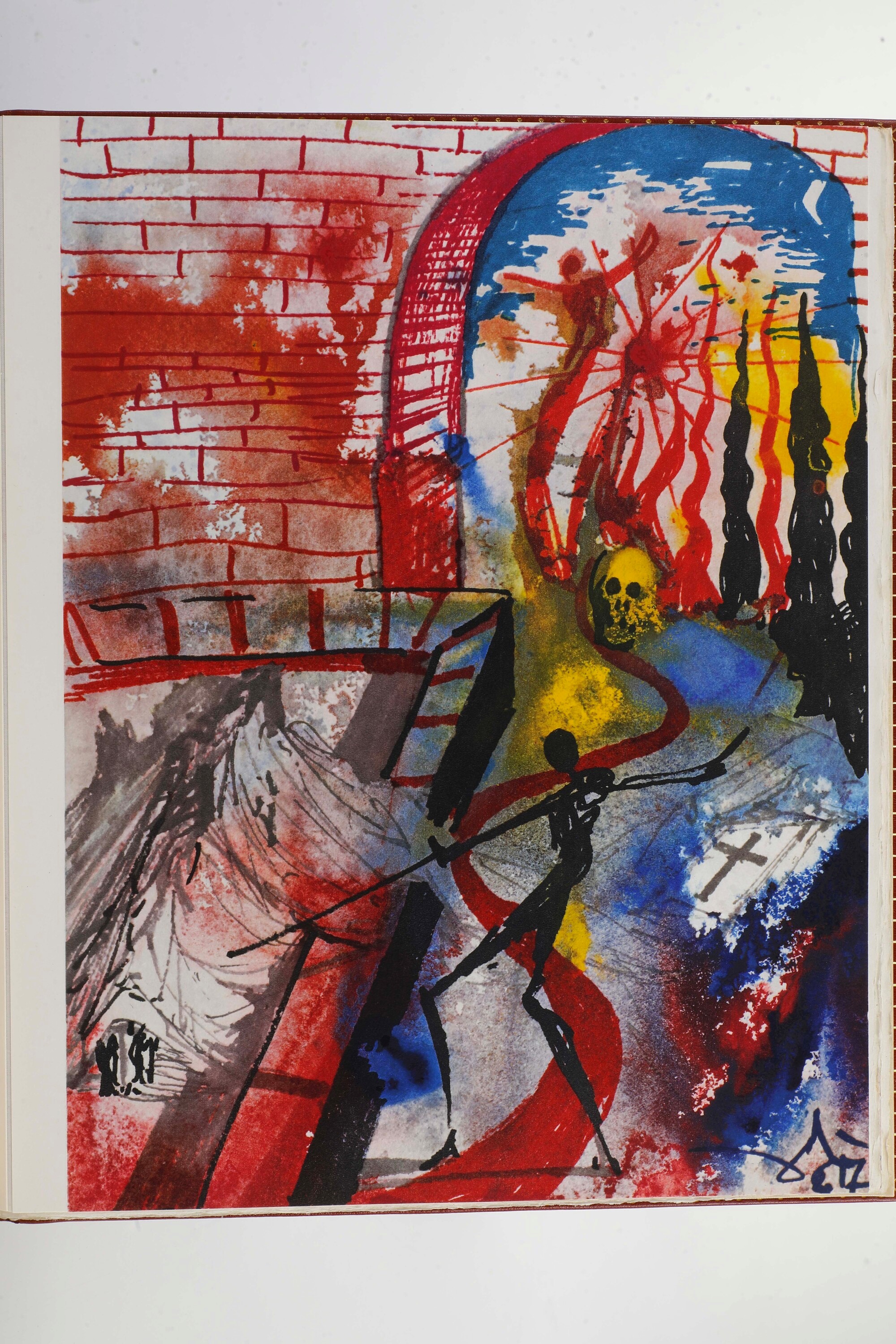 Dalì, Salvador, Romeo e Giulietta, in-folio con dieci serigrafie a colori