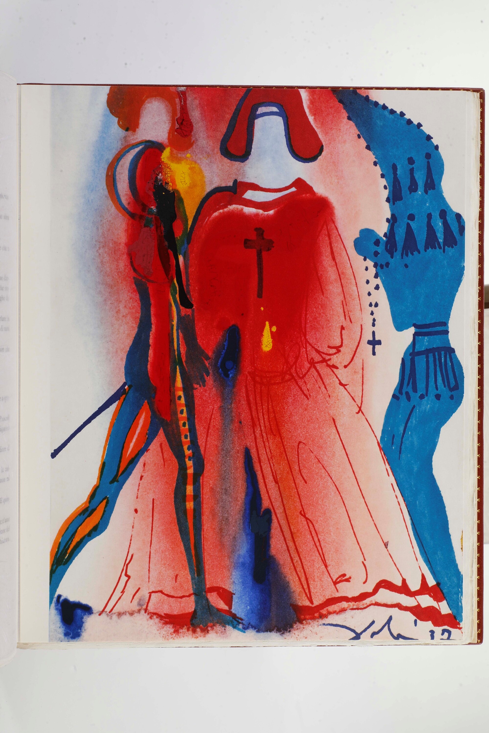 Dalì, Salvador, Romeo e Giulietta, in-folio con dieci serigrafie a colori