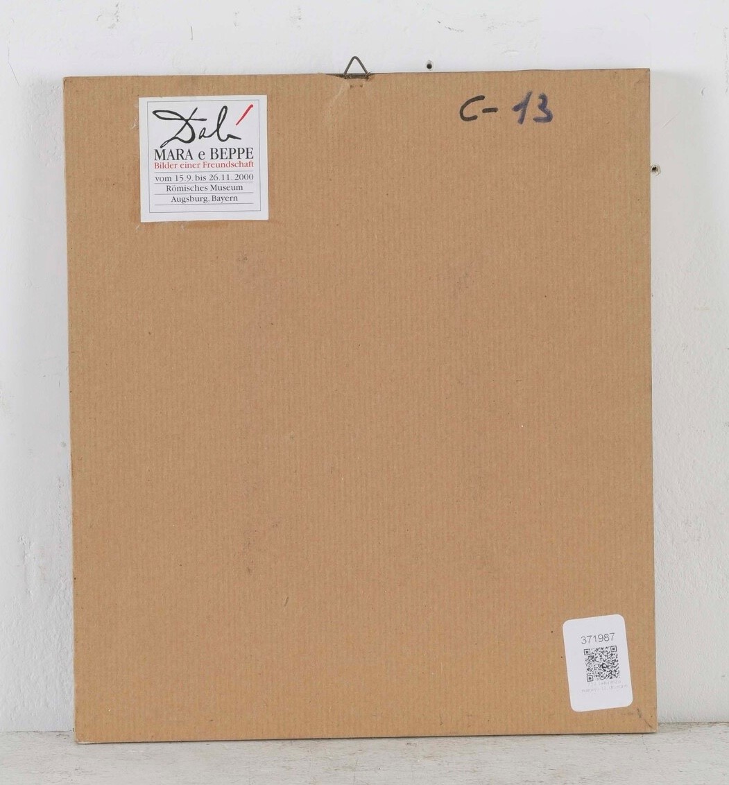Salvador Dalì, Cristiana salta corda (disegno con penna su carta), 1966