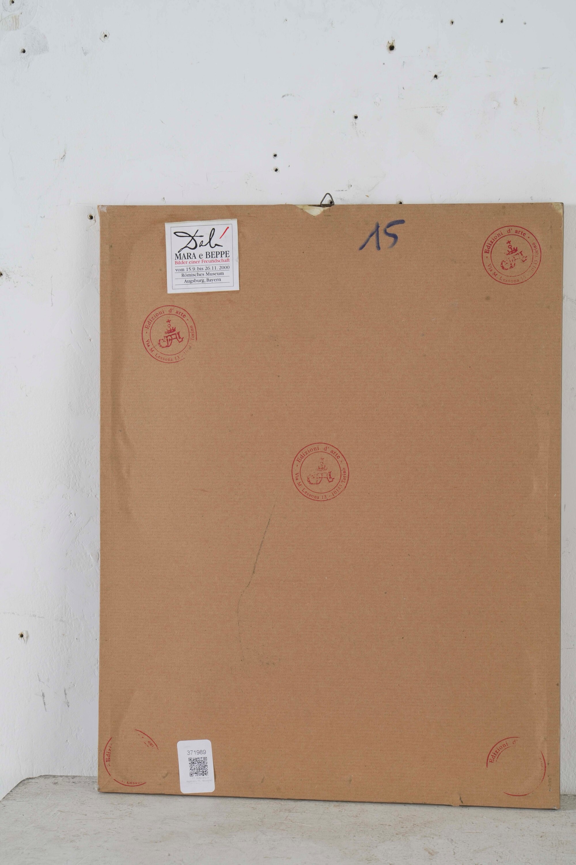 Dalì, Salvador, Disegno a inchiostro su carta “Madame Mara”, 1966