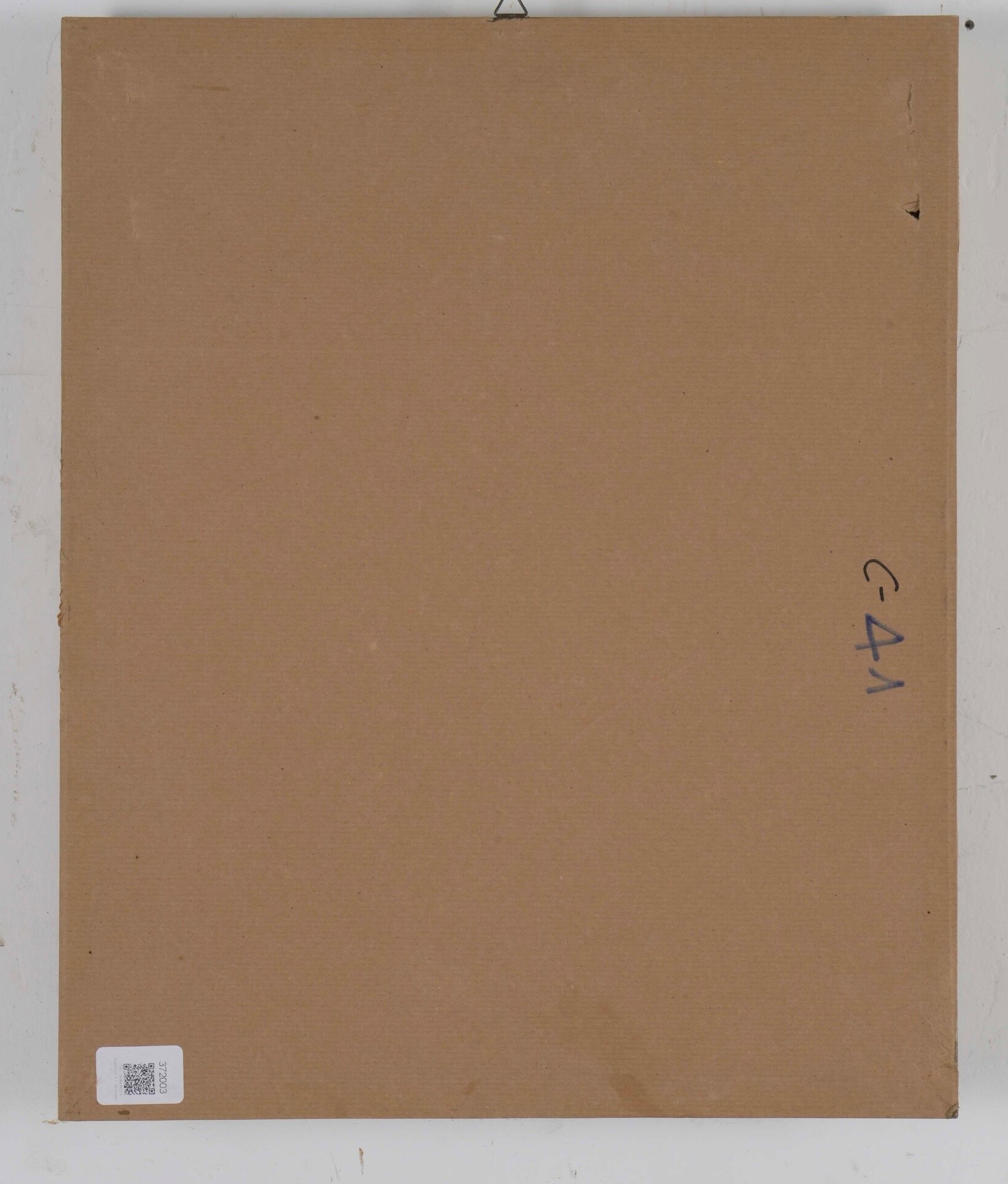 Salvador Dalì, Disegno a matita su carta con due angeli ("Para que Cristiana coma")