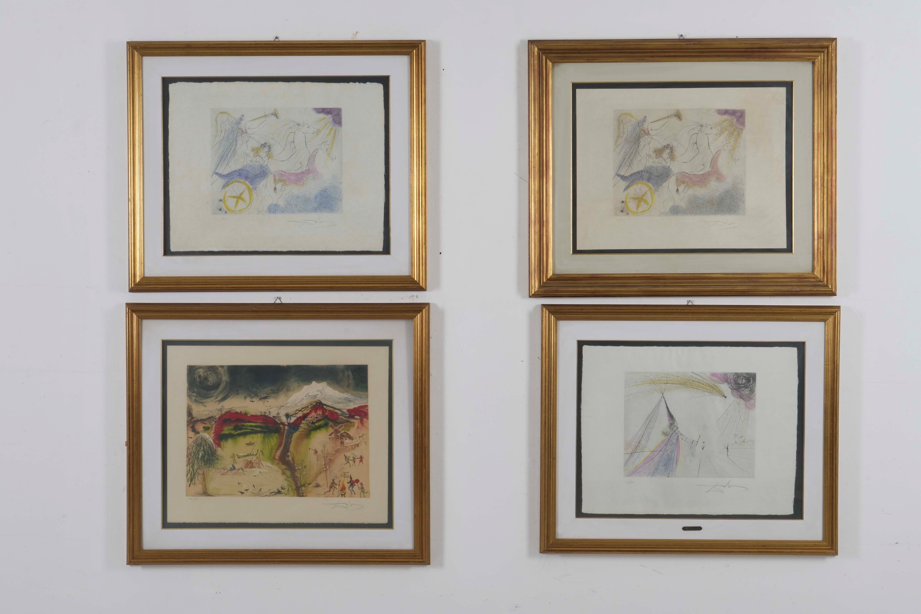Dalì, Salvador (1904-1989), Soggetti diversi