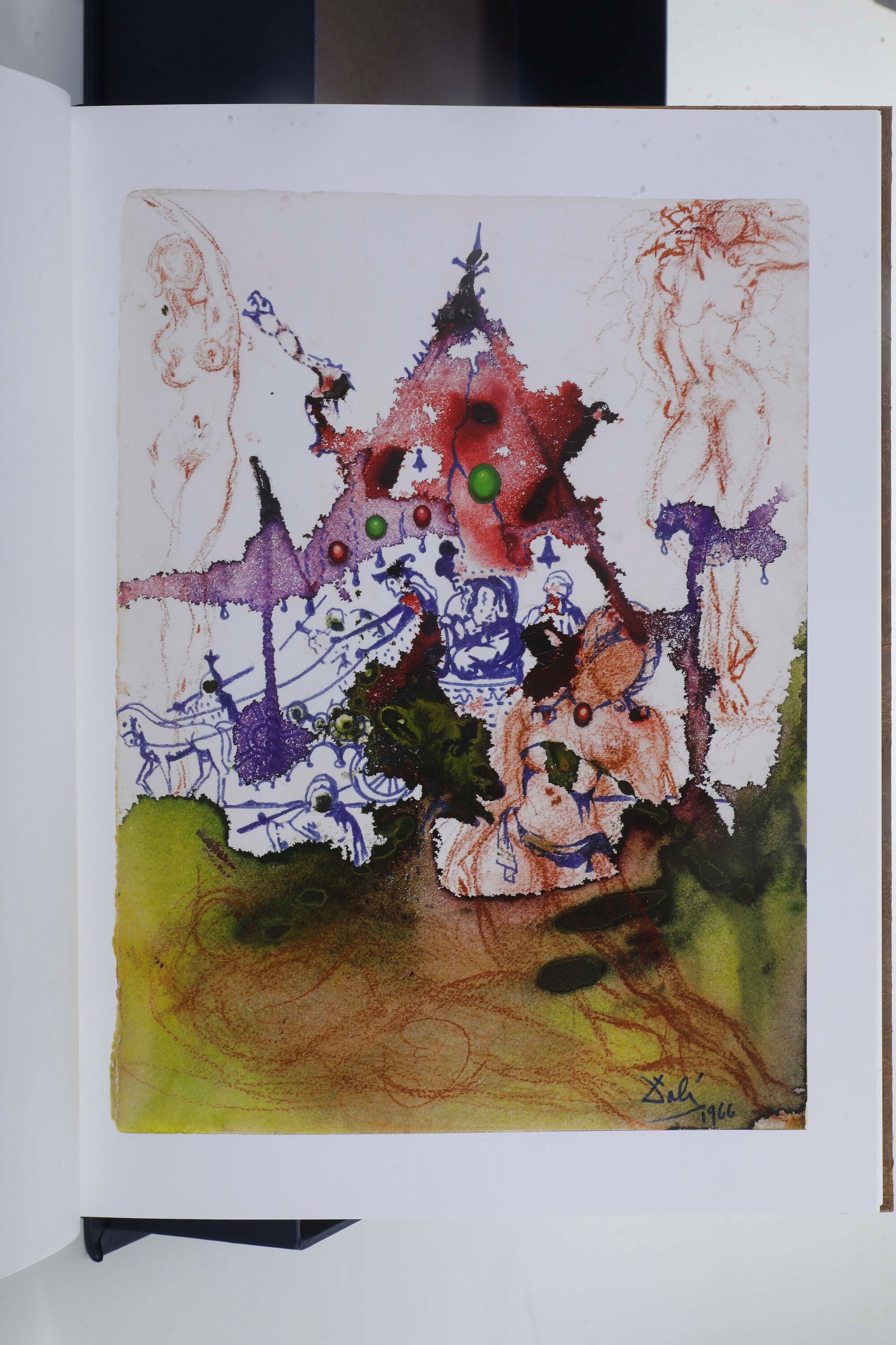 Salvador Dalì, Le Mille e una notte, edizioni illustrate (due diverse edizioni in cofanetti)