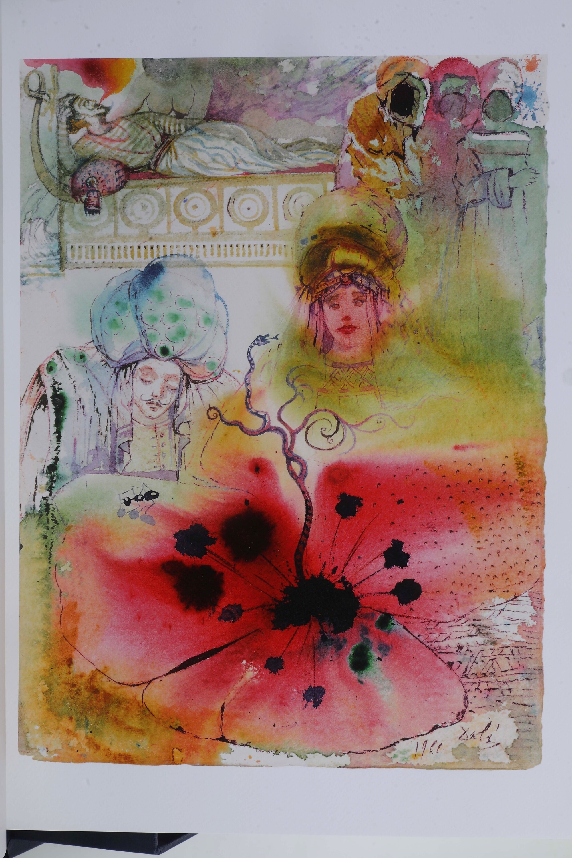 Salvador Dalì, Le Mille e una notte, edizioni illustrate (due diverse edizioni in cofanetti)