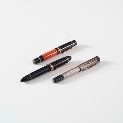 Penna stilografica Mont Blanc (3), penne con iniziali incise