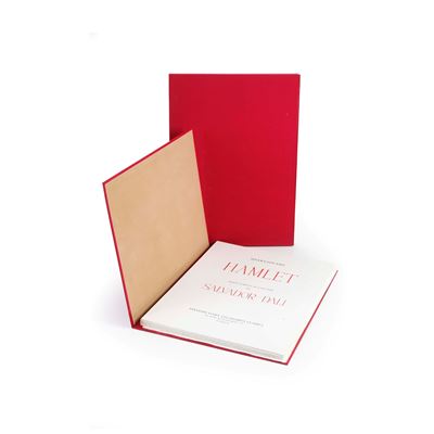 Salvador Dalì, Hamlet — raccolta di dieci acqueforti a colori (tiratura 18/145), 1973-1974