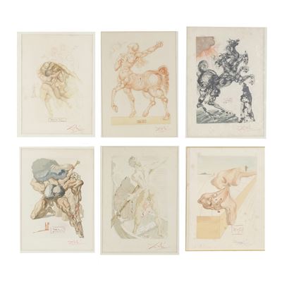 Dalì, Salvador (1904-1989), Dalla serie “Divina Commedia”