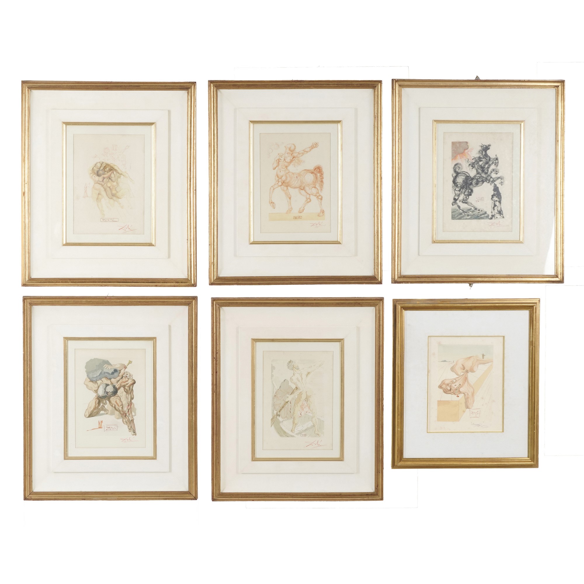 Dalì, Salvador (1904-1989), Dalla serie “Divina Commedia”