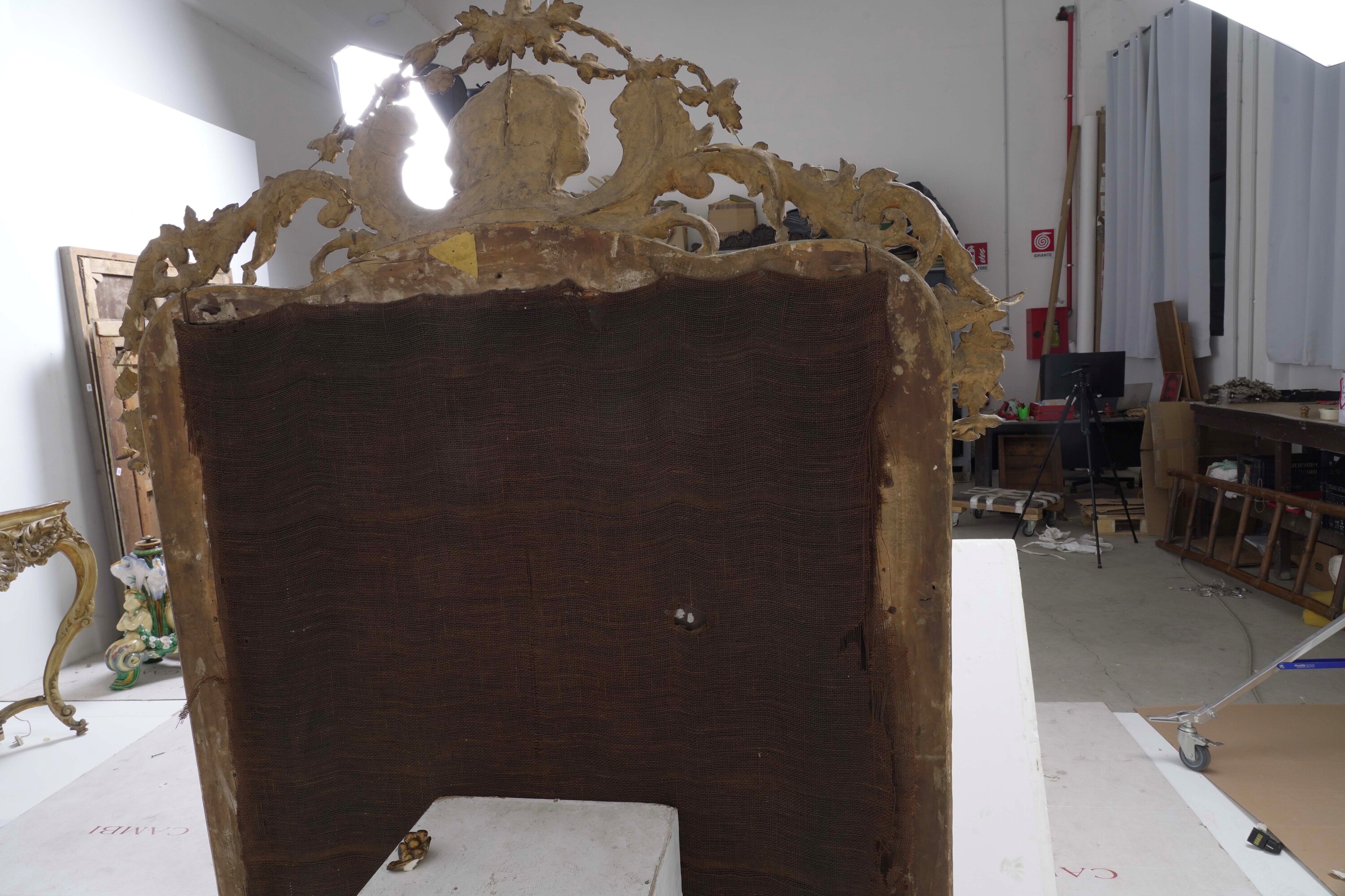 Specchiera, fine del XIX secolo