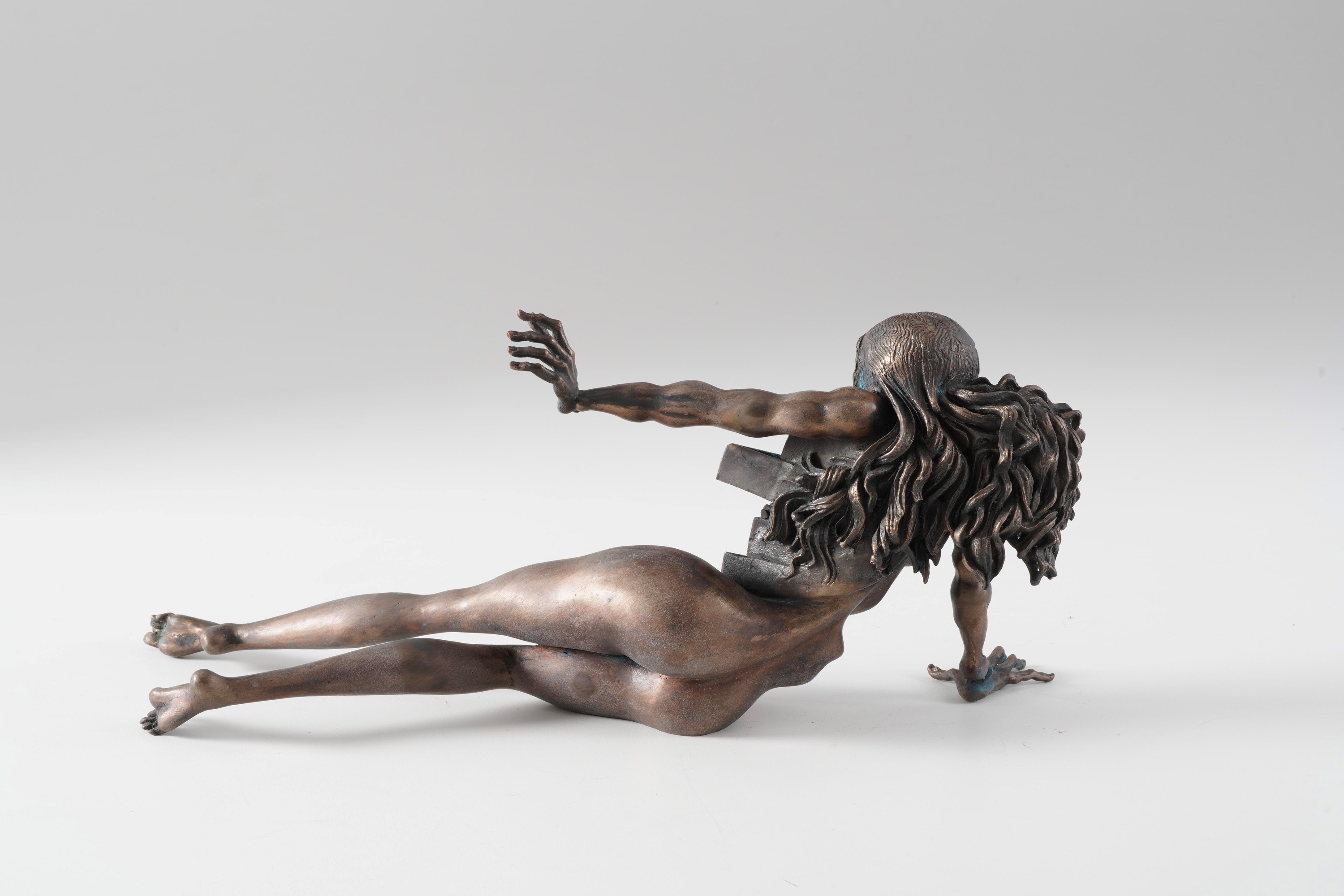 Salvador Dalì - La femme aux tiroirs, bronzo