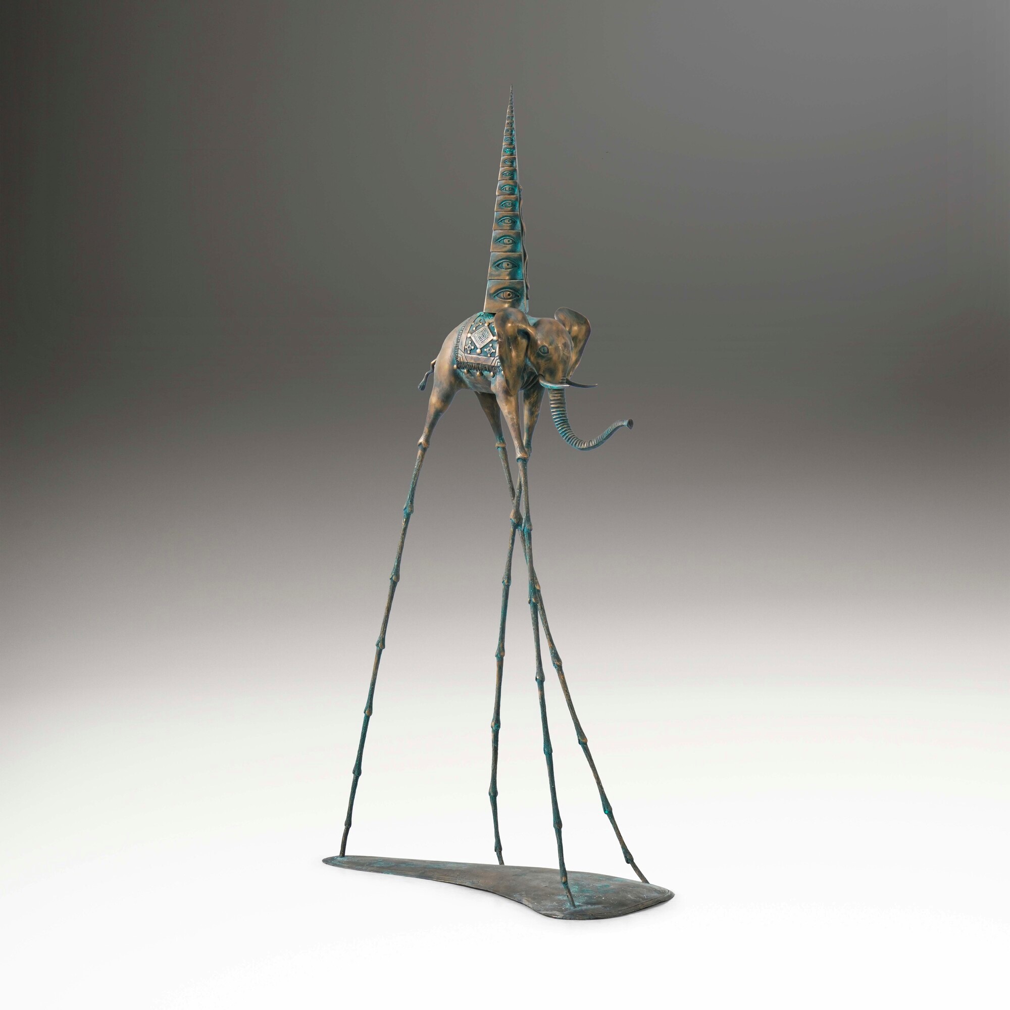 Salvador Dalì - Elefante spaziale (multiplo in bronzo)