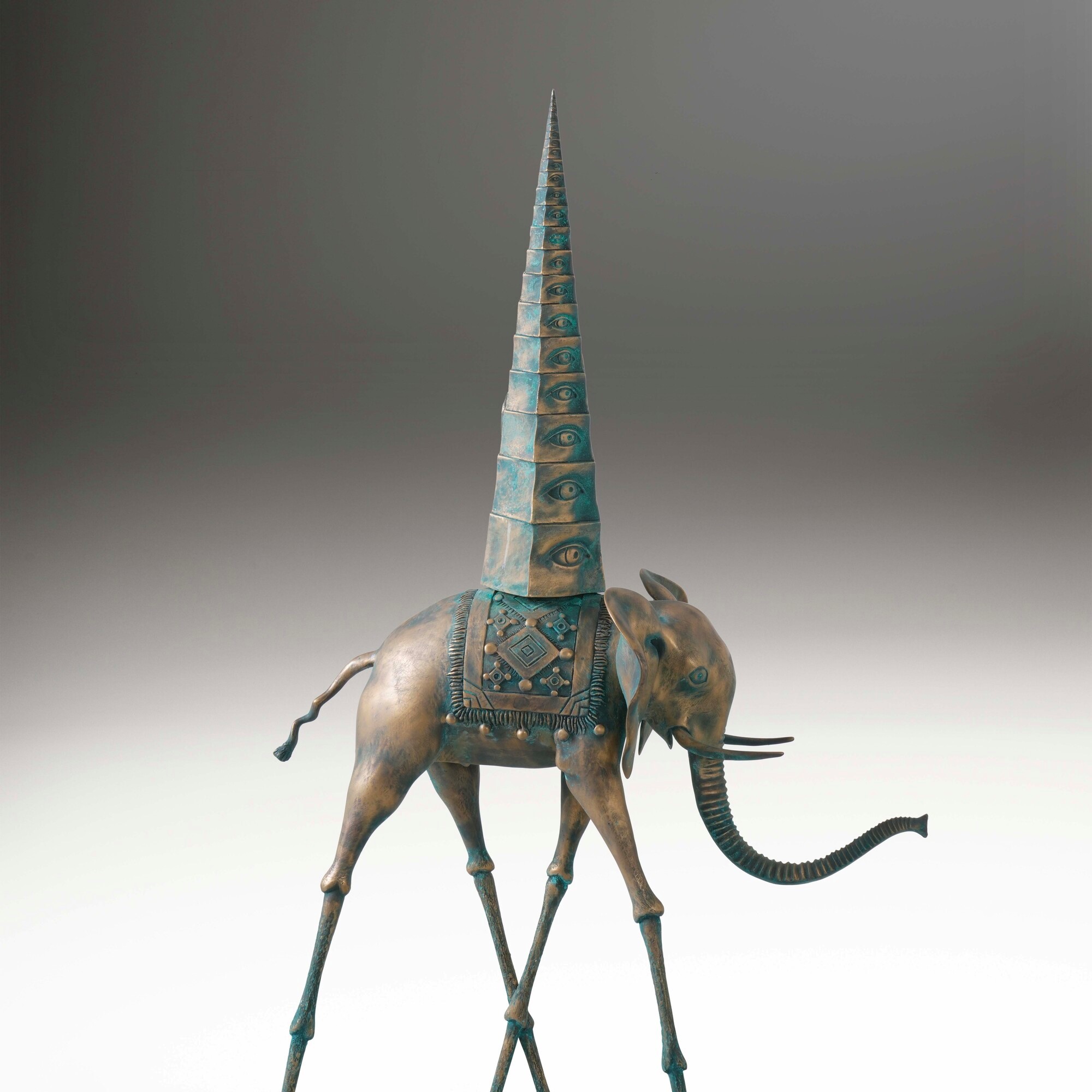 Salvador Dalì - Elefante spaziale (multiplo in bronzo)