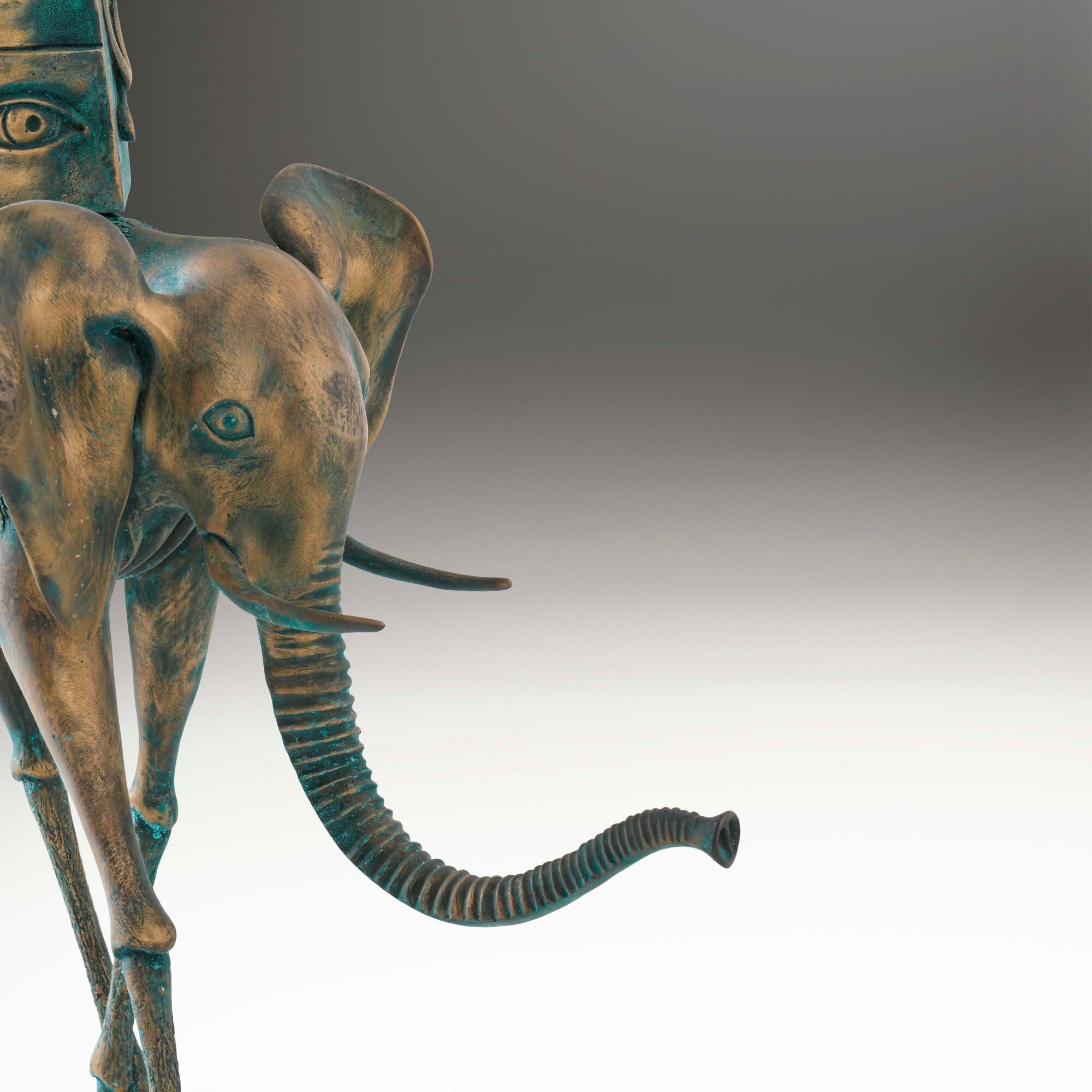 Salvador Dalì - Elefante spaziale (multiplo in bronzo)