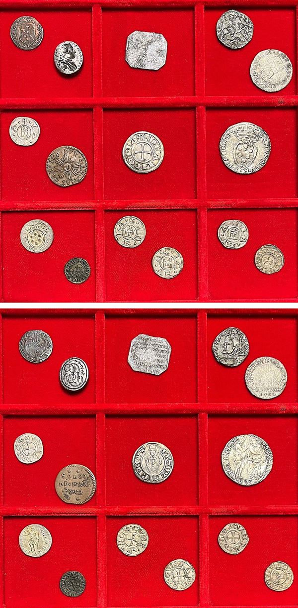 ZECCHE ITALIANE. Lotto di quindici monete.