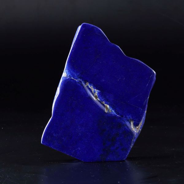 Large AAA+ Quality Lapis Lazuli<BR>Deep royal blue with pyrite inclusions