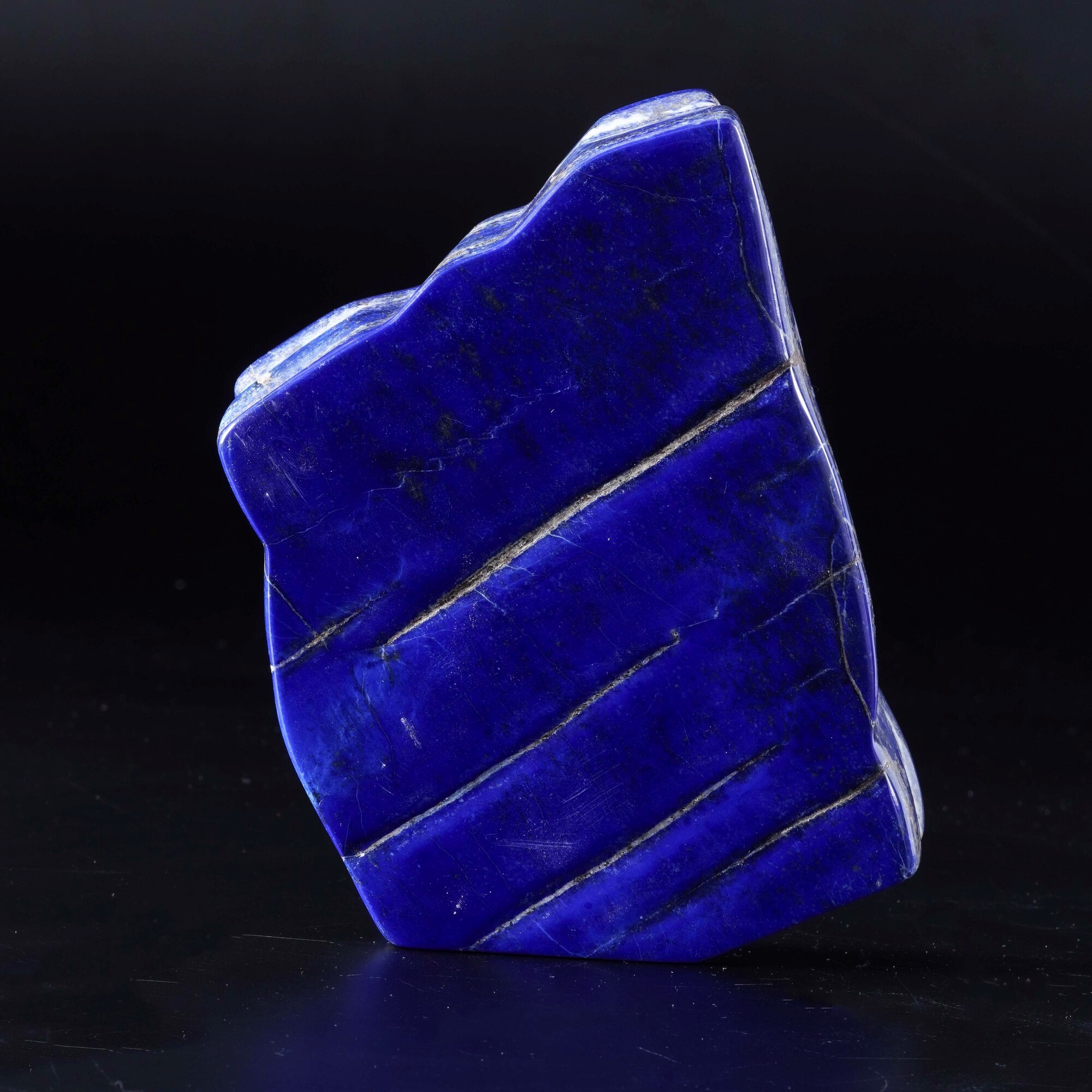 Lapislazzuli di qualità AAA+, roccia metamorfica con lazurite, calcite e pirite