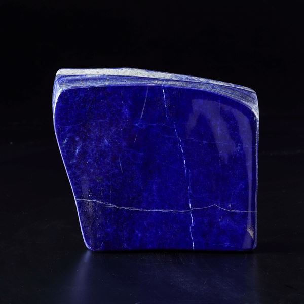 Large AAA+ Quality Lapis Lazuli<BR>Deep royal blue with pyrite inclusions