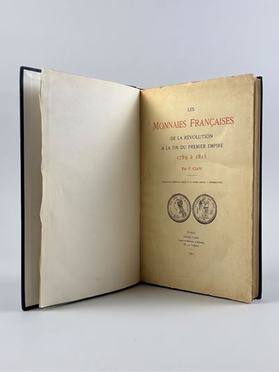 P. Cianni, Les Monnaies Françaises de la Révolution à la fin du Premier Empire (1789–1815)