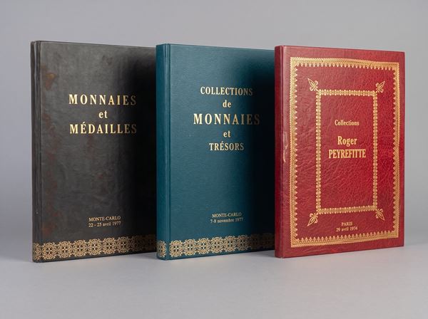 VINCHON M. J. Lotto di tre cataloghi.