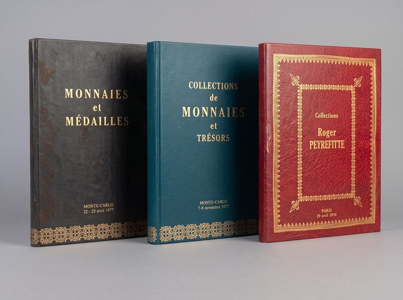 VINCHON M. J. Lotto di tre cataloghi.  - Asta Numismatica - Cambi Casa d'Aste