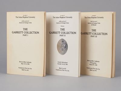 Beverly Hills/Zurigo, Numismatic Fine Arts, Ban Leu AG. The Garrett Collection (3 voll.)