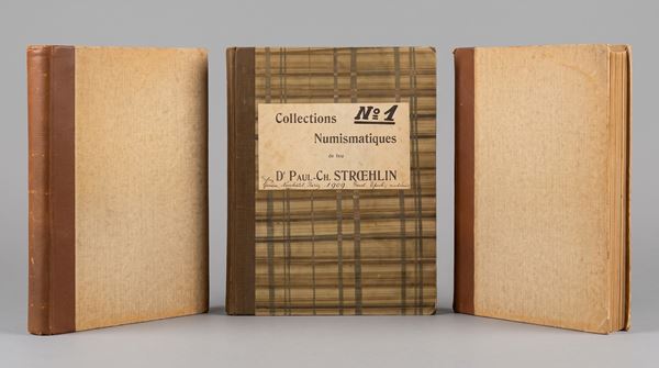 SOTHEBY, WILKINSON & HODGE Catalogue of the Stroehlin collection of coins and medals.