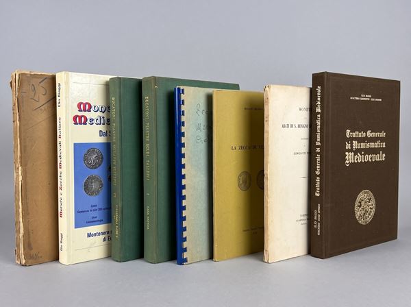 ZECCHE ITALIANE. Lotto di sette libri.