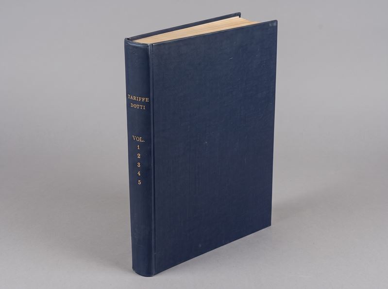 DOTTI E. Tariffa di monete medioevali e moderne italiane secondo l’ordine seguito dal “Corpus Nummorum Italicorum”.  - Auction Numismatics - Cambi Casa d'Aste