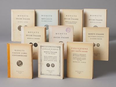 Rivista numismatica e cataloghi d’asta, lotti di monete e medaglie italiane ed estere (4°)