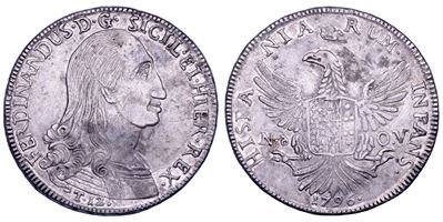 Ferdinando III di Borbone (1759-1816), 12 tarì 1796 (Palermo)