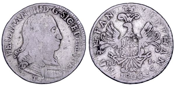 PALERMO. FERDINANDO III DI BORBONE, 1759-1816. 6 tarì 1800.