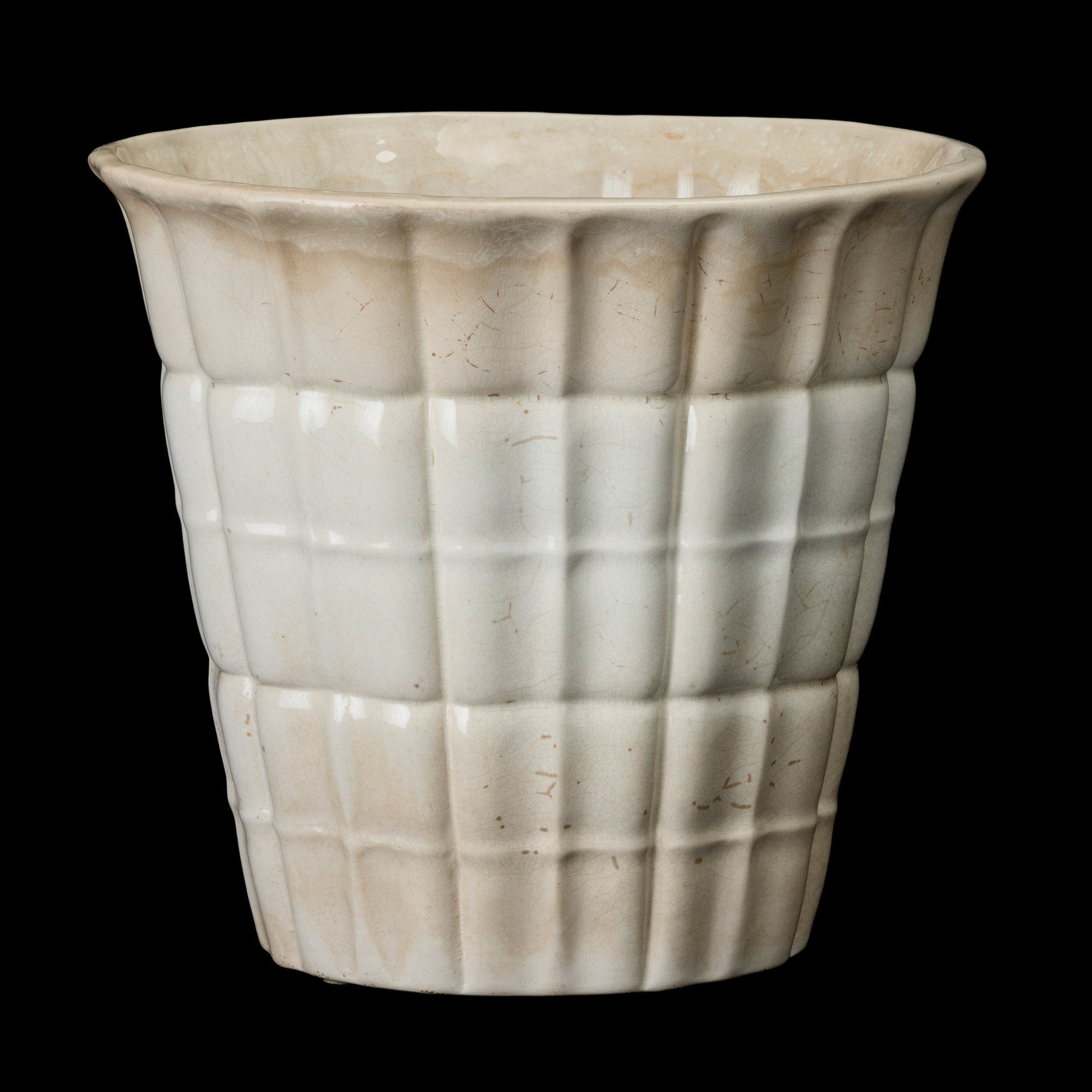 Gio Ponti - Vaso San Cristoforo in terraglia a colaggio, Milano, 1935 ca