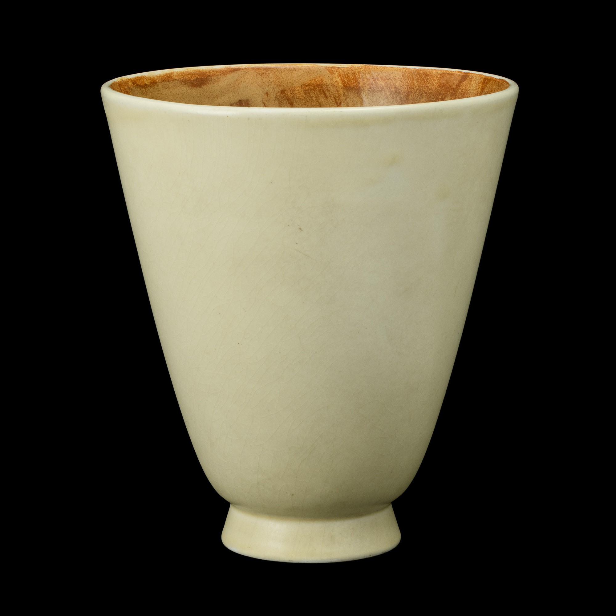 Giovanni Gariboldi - Vaso San Cristoforo, terraglia forte policroma con graffito