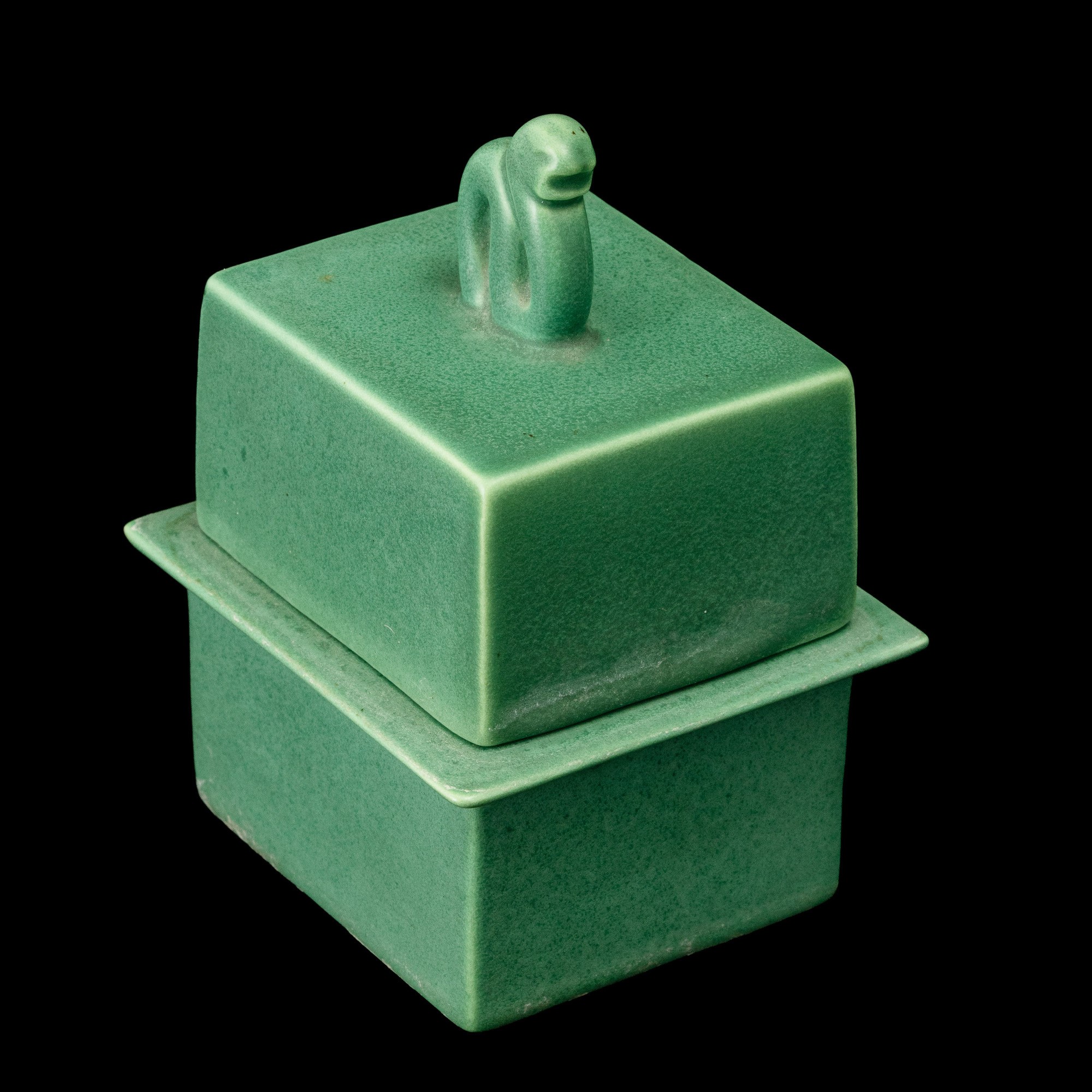 Gio Ponti - Scatola San Cristoforo in terraglia smaltata, Milano, 1930 ca