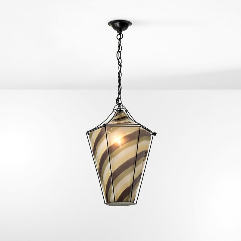 Venini : Lampada a sospensione  - Asta Design 200 - Cambi Casa d'Aste