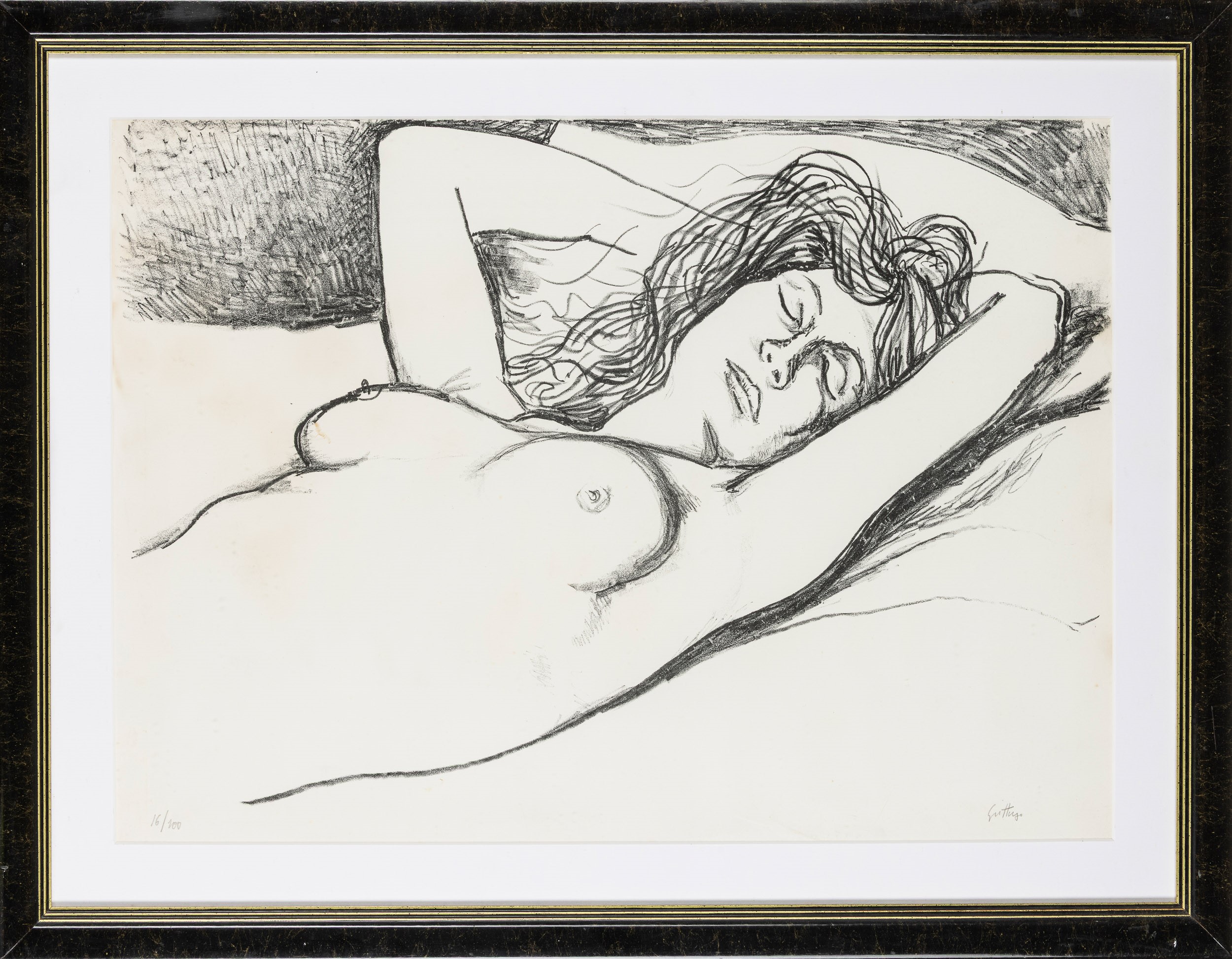 Renato Guttuso - Senza titolo (litografia)
