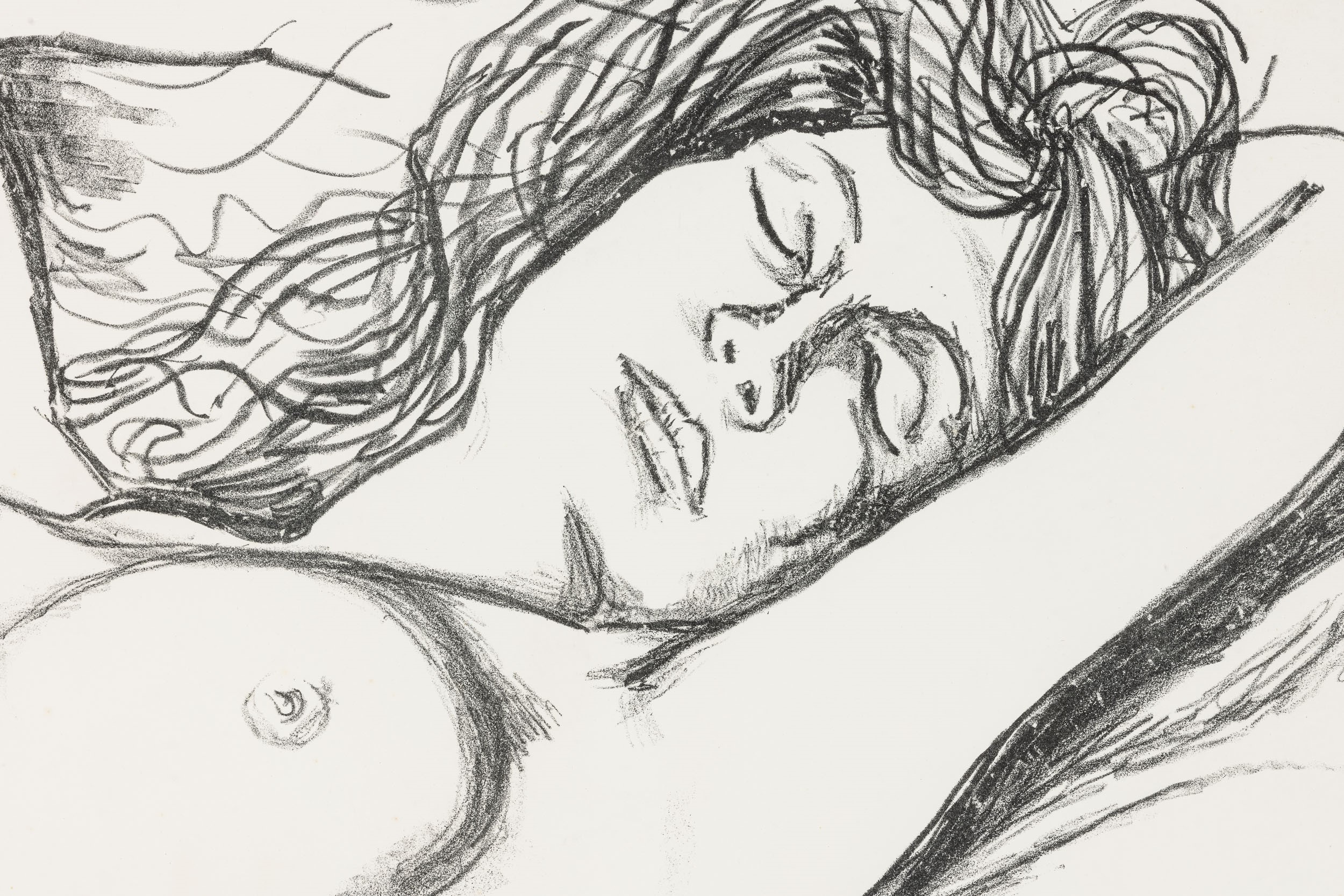 Renato Guttuso - Senza titolo (litografia)