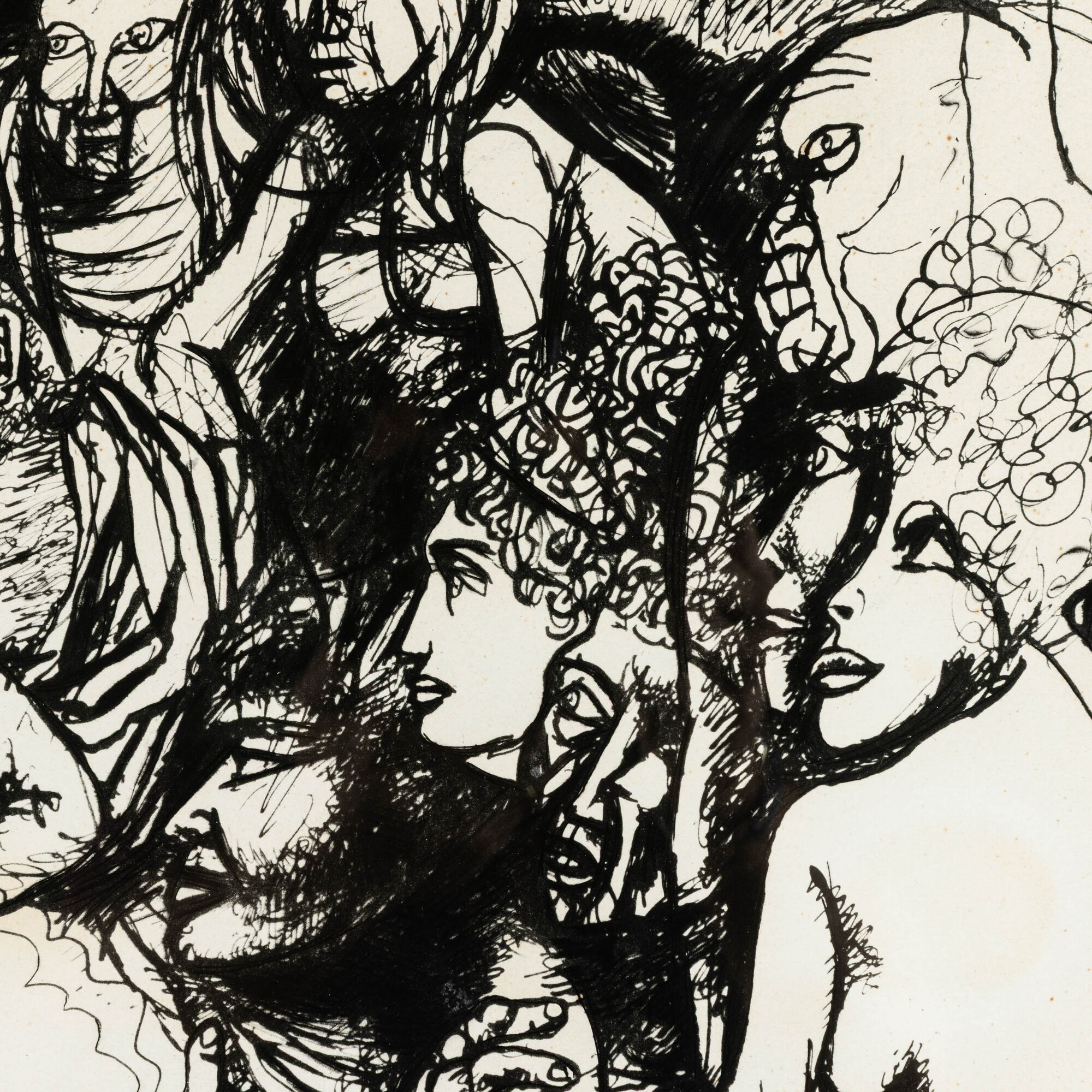 Renato Guttuso - Senza titolo (acquaforte)