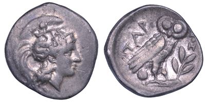 Anonimo, Calabria–Taranto. Dracma, 280–272 a.C.