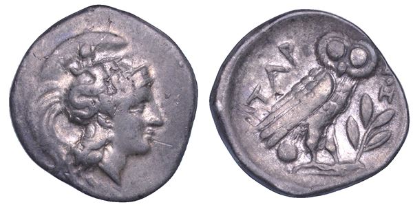 CALABRIA - TARANTO. Dracma, 280-272 a.C.