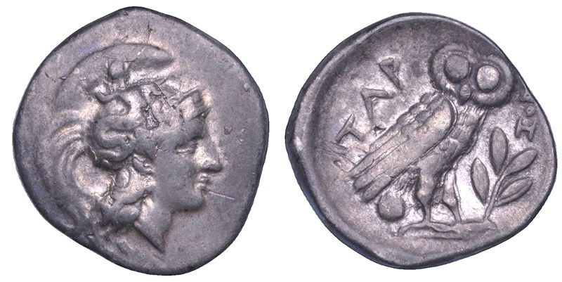 CALABRIA - TARANTO. Dracma, 280-272 a.C.  - Auction Numismatics - Cambi Casa d'Aste