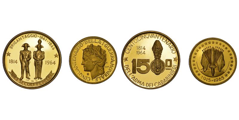 REPUBBLICA ITALIANA, DAL 1946. Lotto di due medaglie.  - Asta Numismatica - Cambi Casa d'Aste