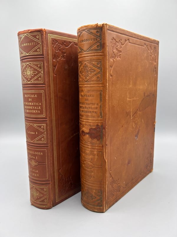 SIMONETTI L. Manuale di numismatica italiana medioevale e moderna dalla caduta dell’Impero romano alla Rivoluzione francese.
