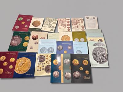 Crippa C. e Crippa P., Raccolta di cataloghi e listini di numismatica