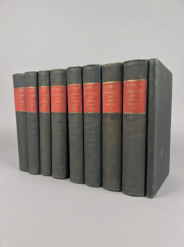 COHEN H. Description historique des Monnaies frappees sous l’empire romain communement appelees Medailles Imperiales.