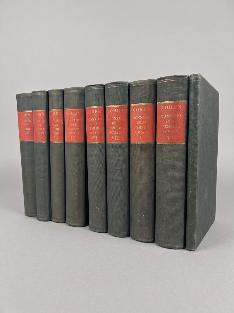 Cohen H., Description historique des Monnaies frappées sous l’empire romain, comunemente appelezé...